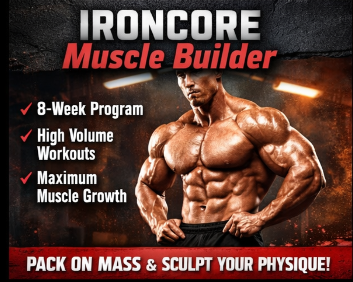 IronCore Muscle Builder (MOST POPULAR)